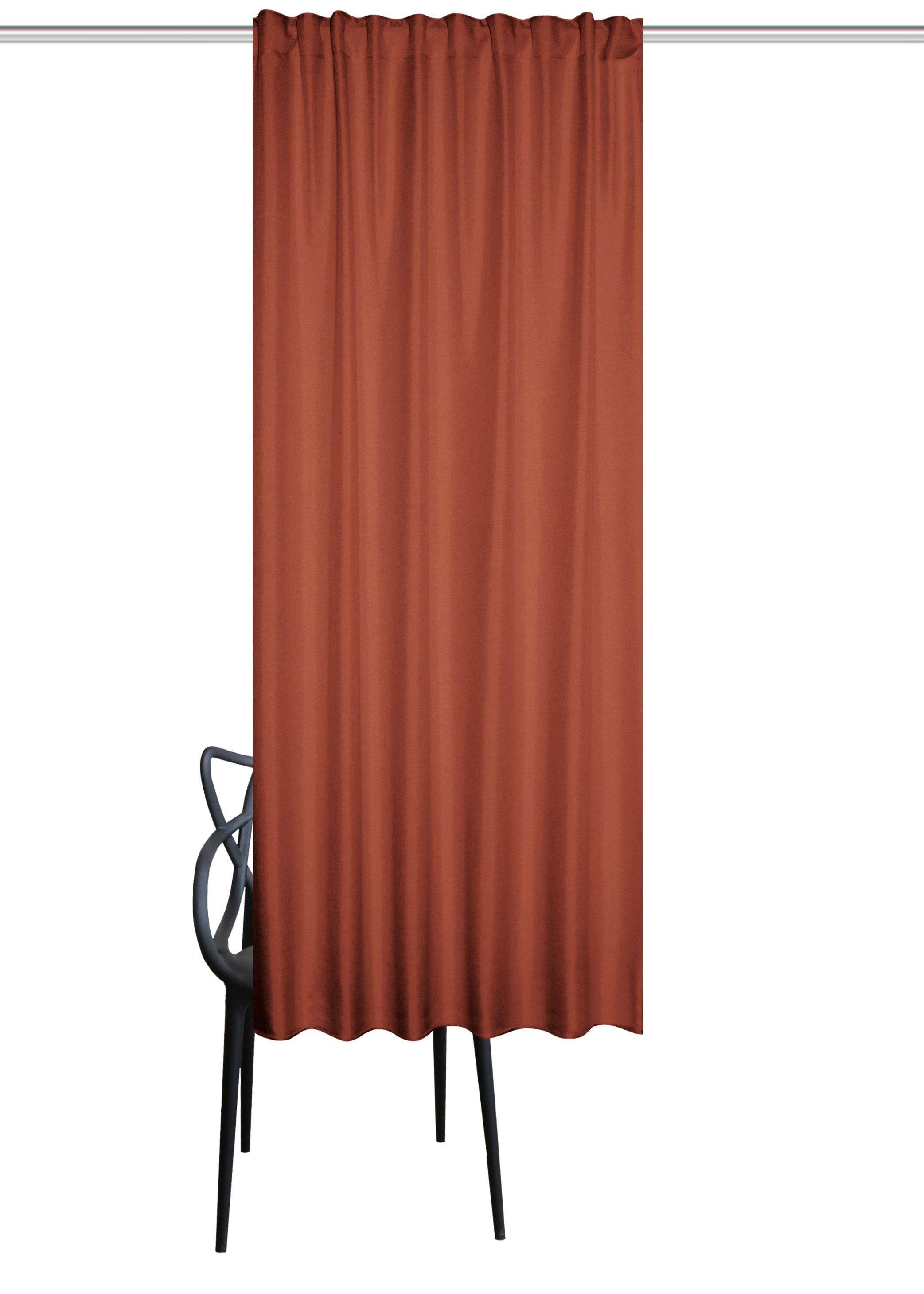 HOME WOHNIDEEN Vorhang Thermoschal ESKAMIO blickdicht, Leinenstruktur, Mult günstig online kaufen