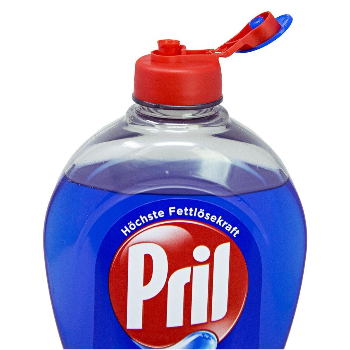 PRIL Original Geschirrspülmittel (675 höchste ml, Kalt-Aktiv-Formel mit Fettlösekraft) 