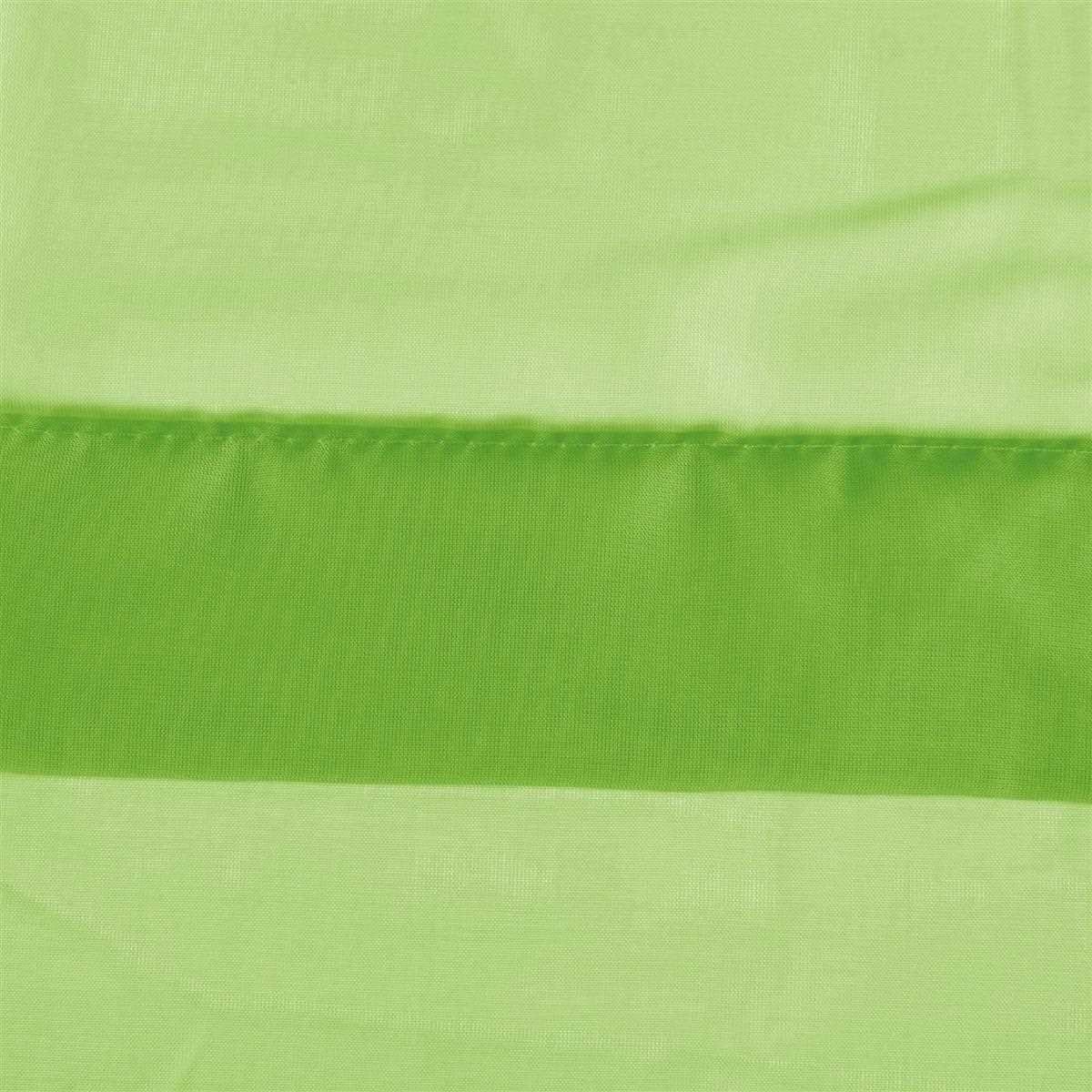 Grün mit "Raffoptik", (1 Bestlivings, Bistrogardine Schlaufen, Vorhang, Microfaser, Transparente in transparent, Schlaufen St), Größen vers. Küchengardine