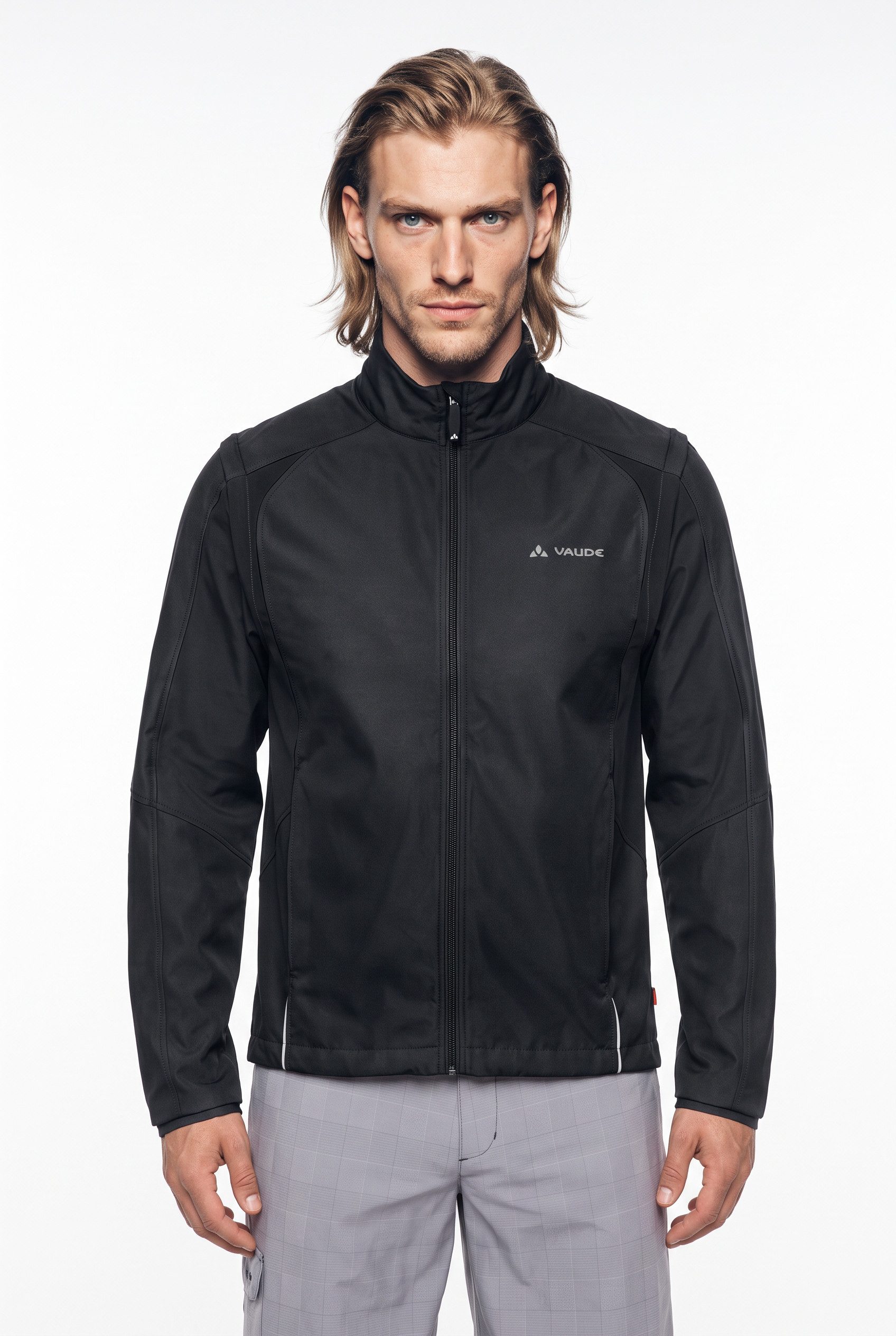 VAUDE Fahrradjacke Men's Dundee Classic ZO Jacket für Radsport und Outdoor-Aktivitäten, winddicht, wasserabweisend
