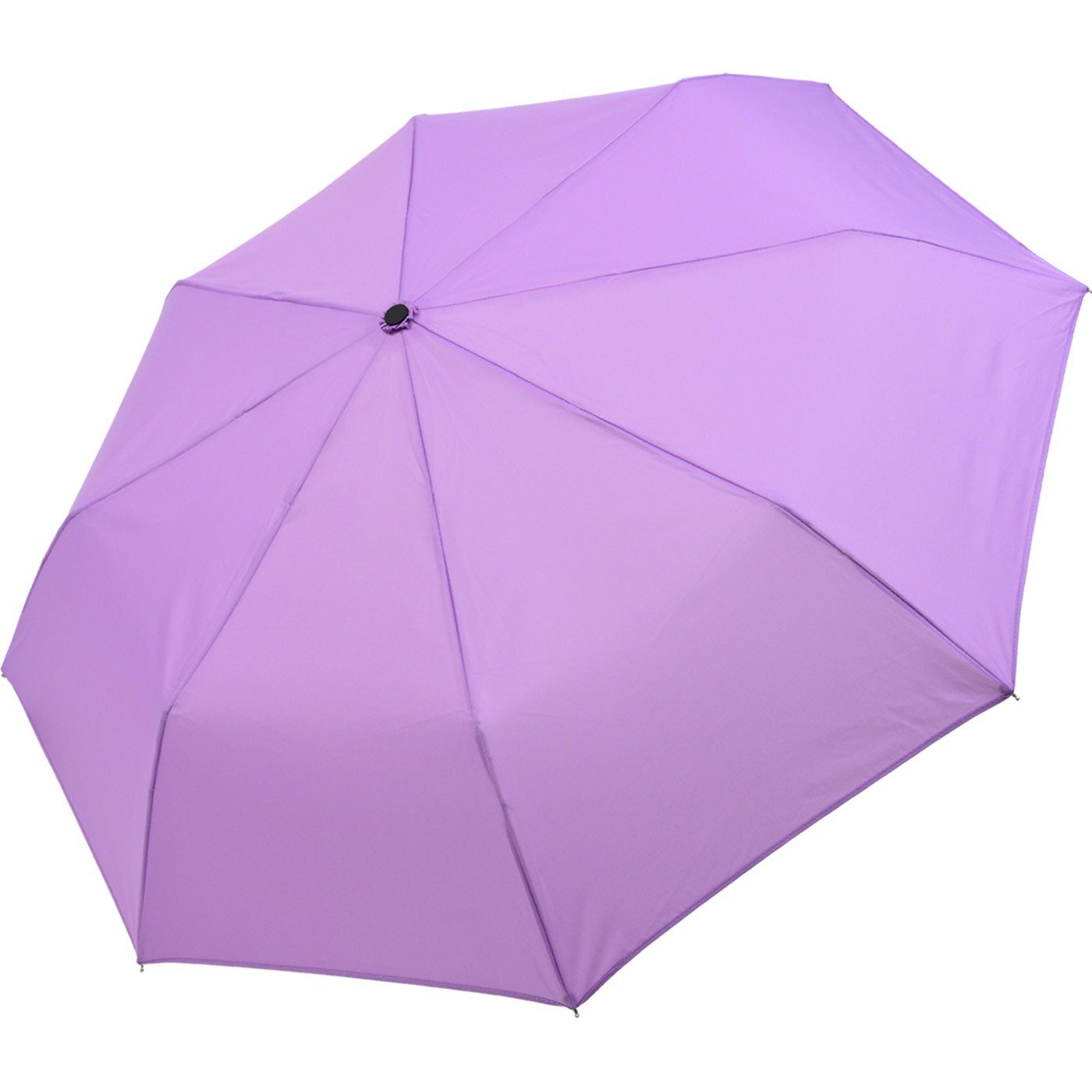 - großem Mini leicht, dezent Dach - Ultra hell-lila Taschenregenschirm extra iX-brella mit Light