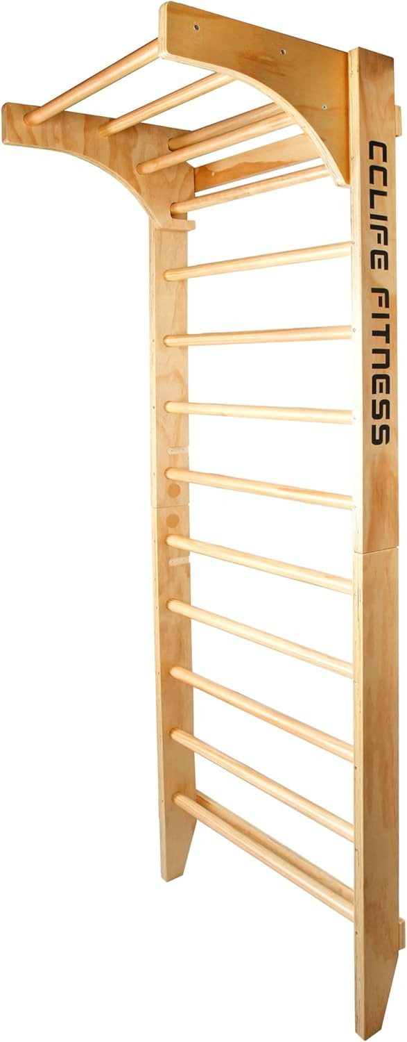 Sprossenwand Mit Klimmzug-Dip-Stange : Set *... : Sport