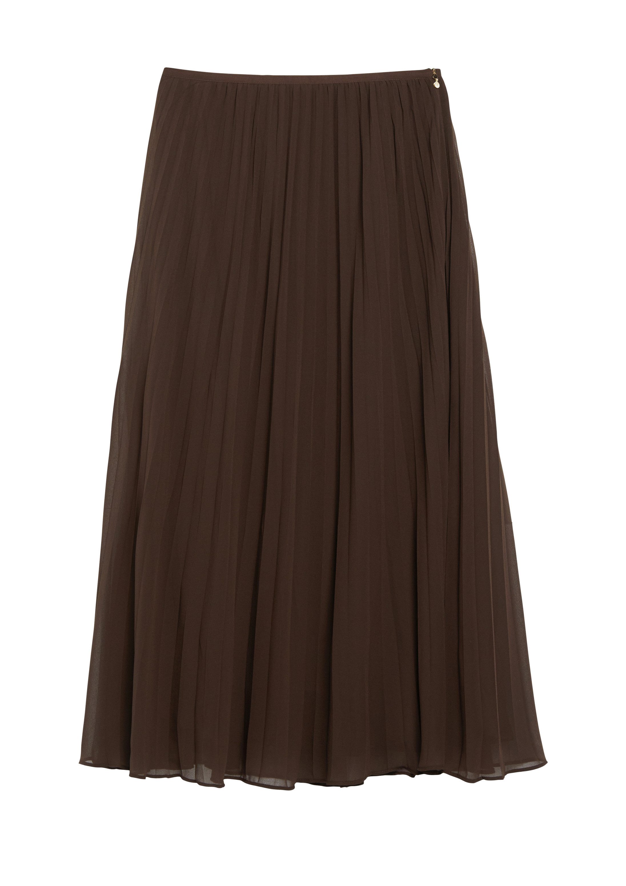 s.Oliver Midirock Rock Plissierter Chiffon-Rock