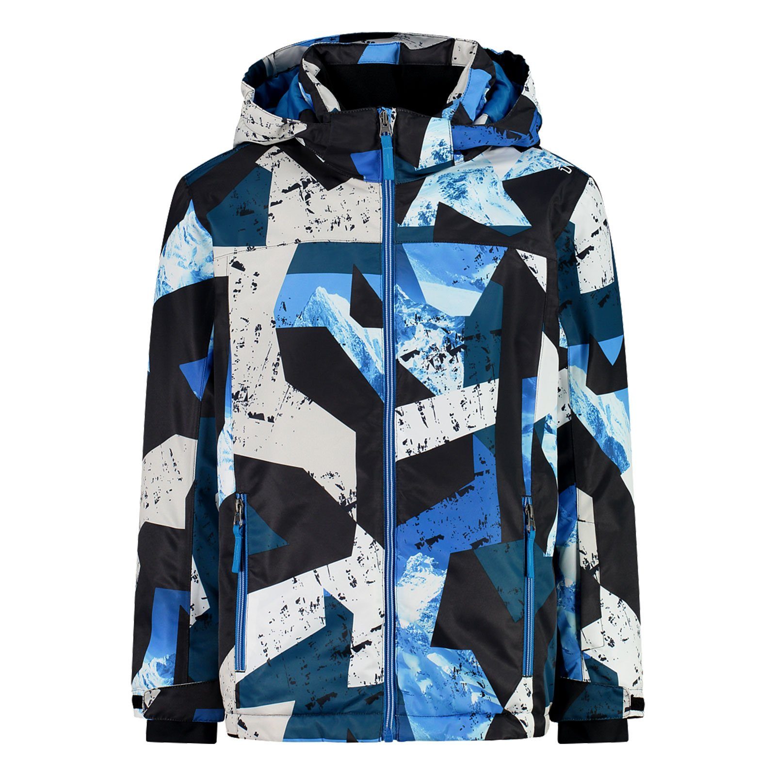 mit CMP Hood / Snaps Schneefang antracite river Skijacke 07ZP