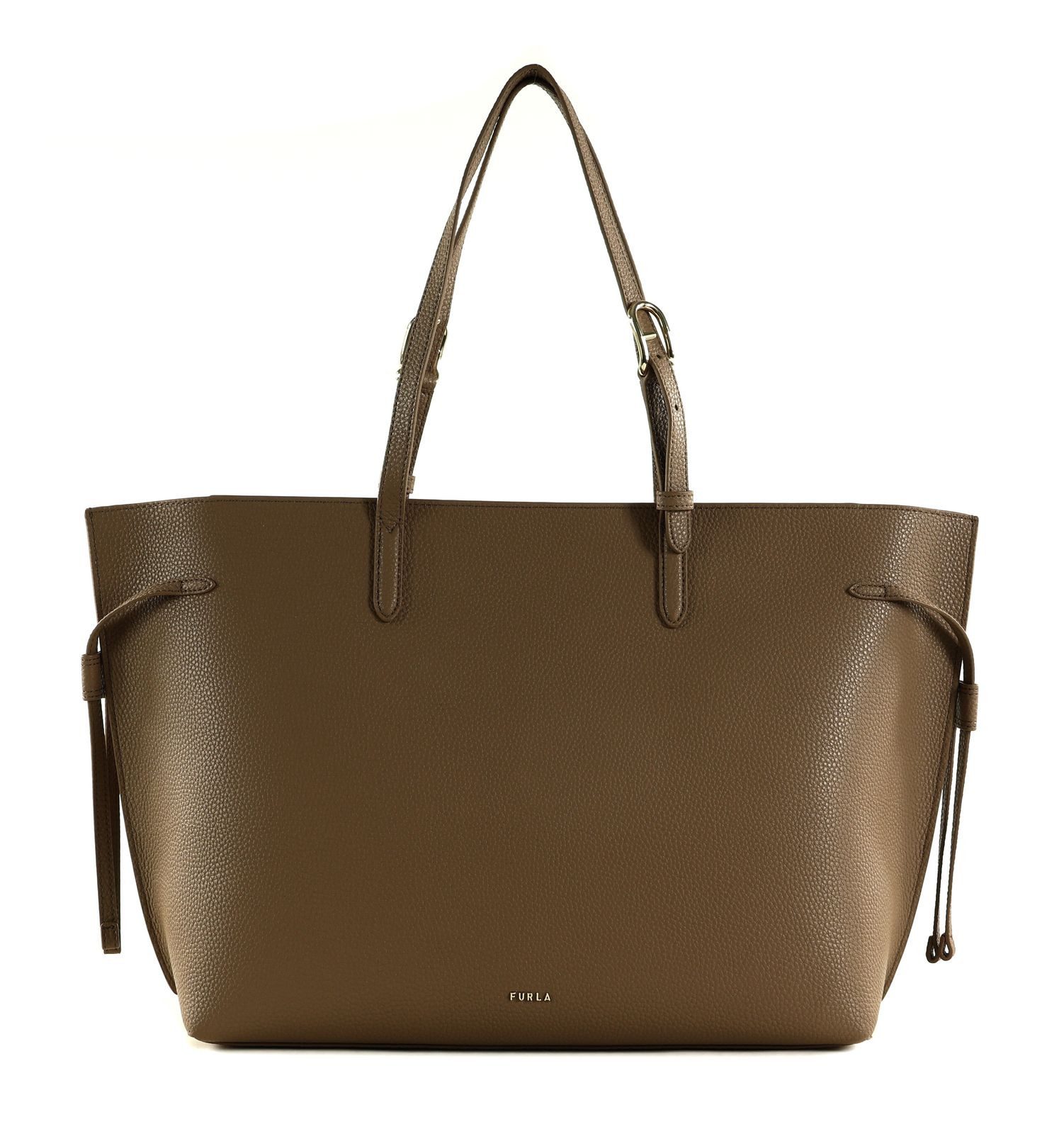 Furla Schultertasche Tote With Zip, aus echtem Kalbsleder