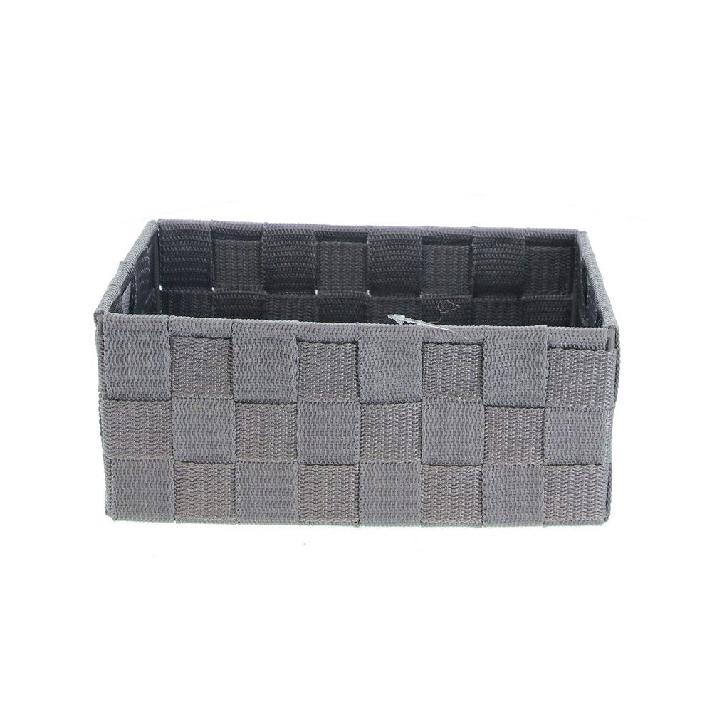 MICA Aufbewahrungsbox Aufbewahrungsbox grau - aus Textil - ca. 21 x 11 x 9 günstig online kaufen