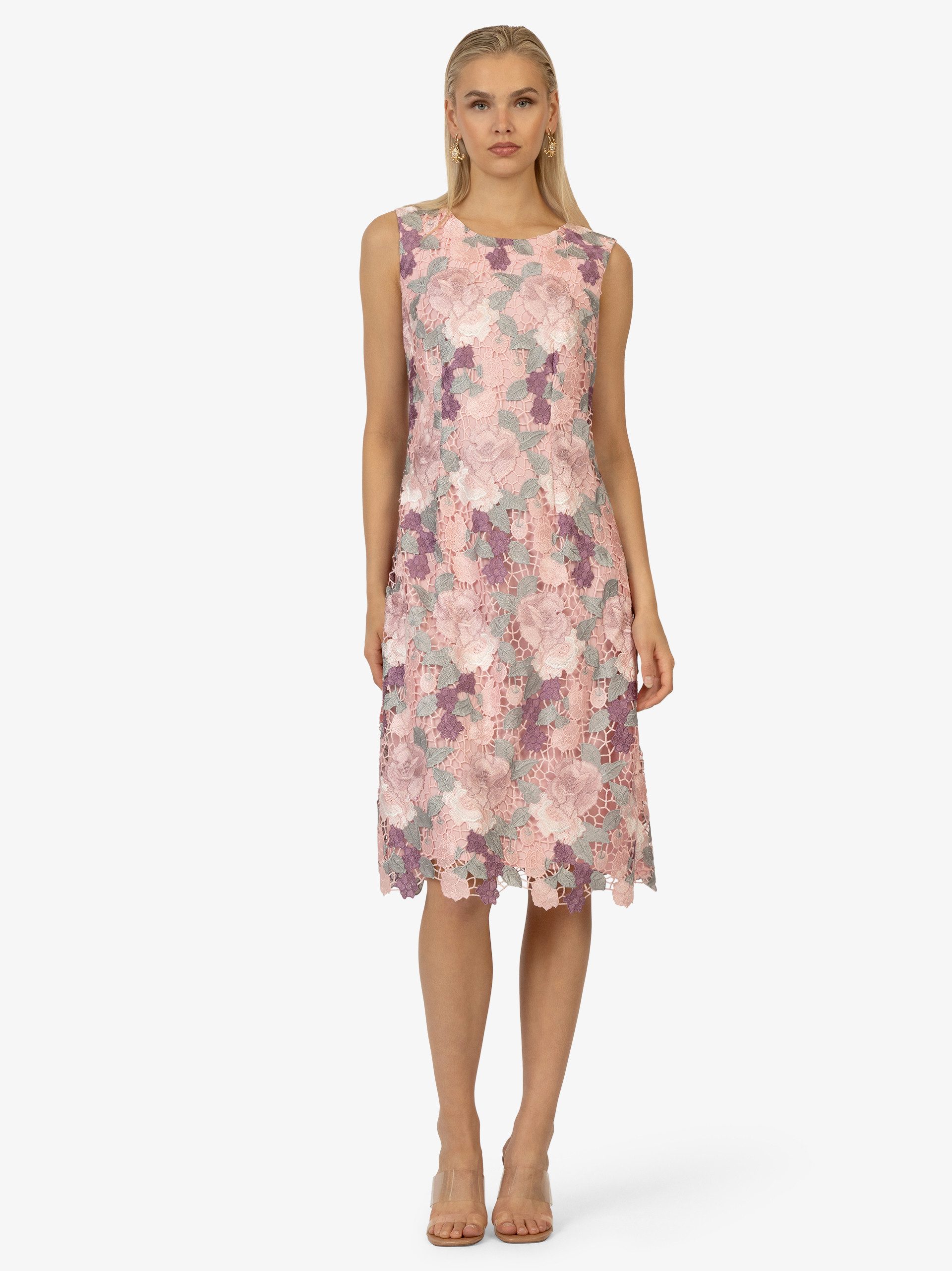 Kraimod Cocktailkleid mit floraler 3D-Struktur günstig online kaufen