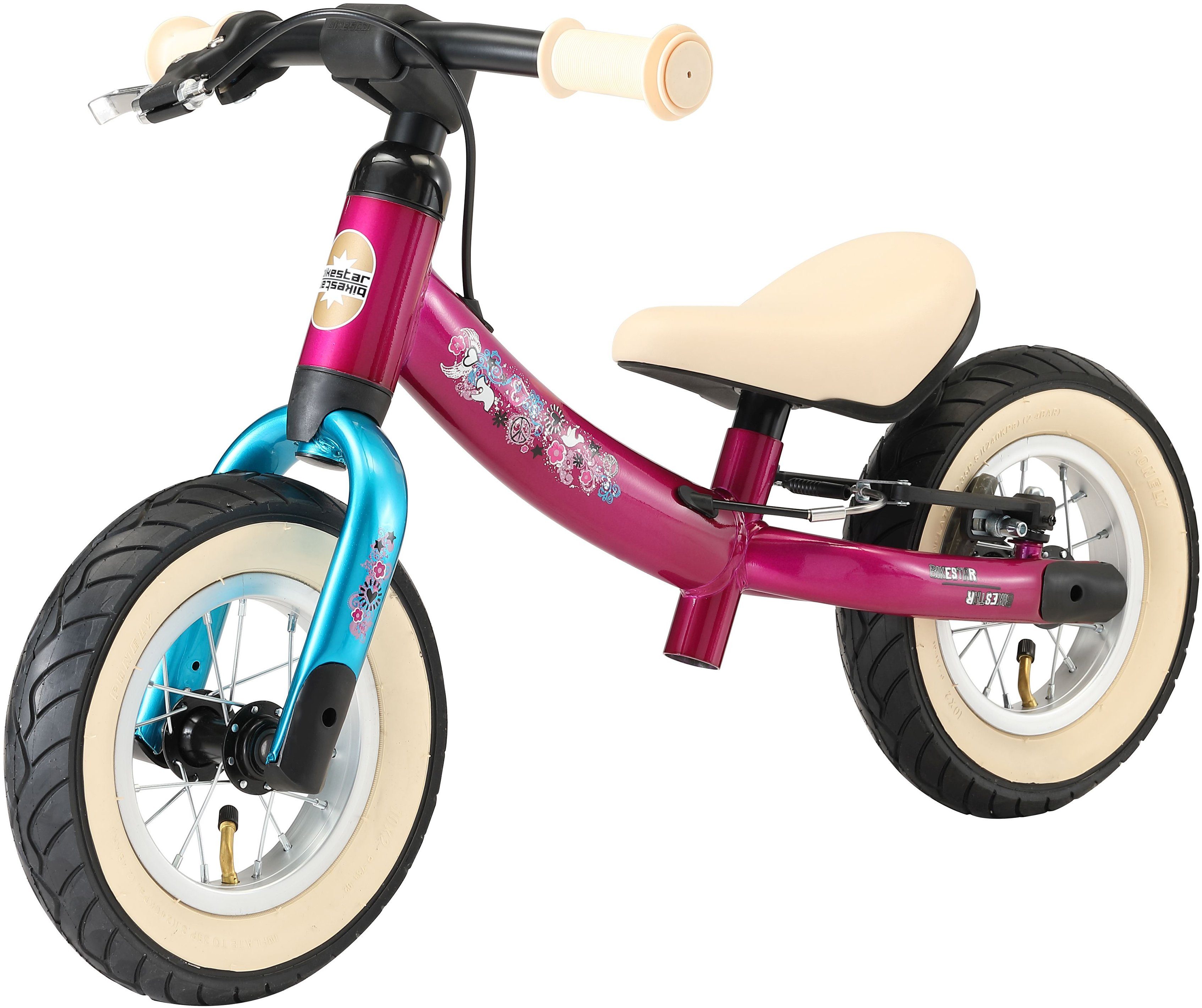 Flex Jahre BIKESTAR ab Bikestar berry/türkis Zoll Laufrad Zoll 10 Kinderlaufrad 10 2