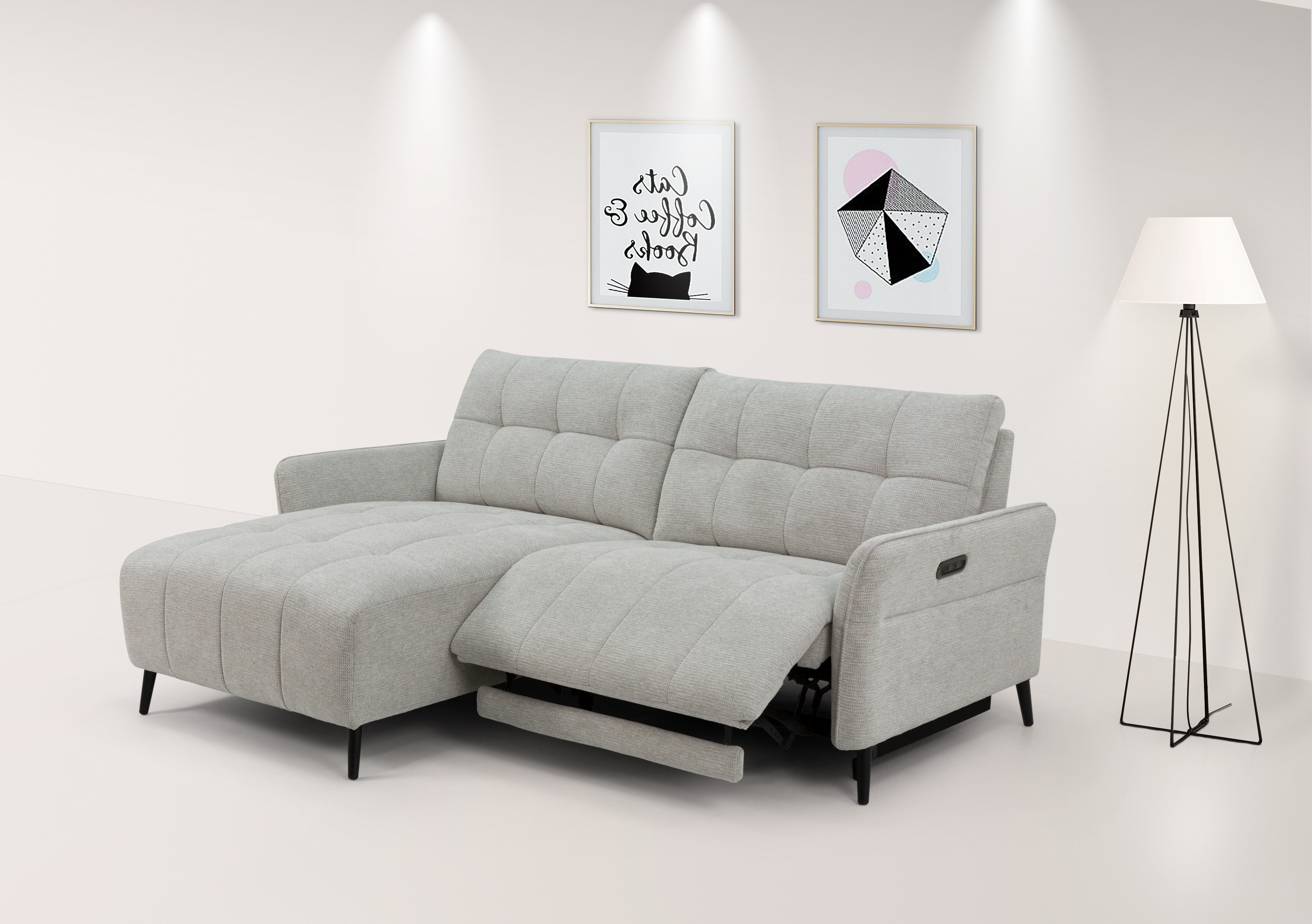 INOSIGN Ecksofa DENIO 3-Sitzer, L-Form (Breite günstig online kaufen