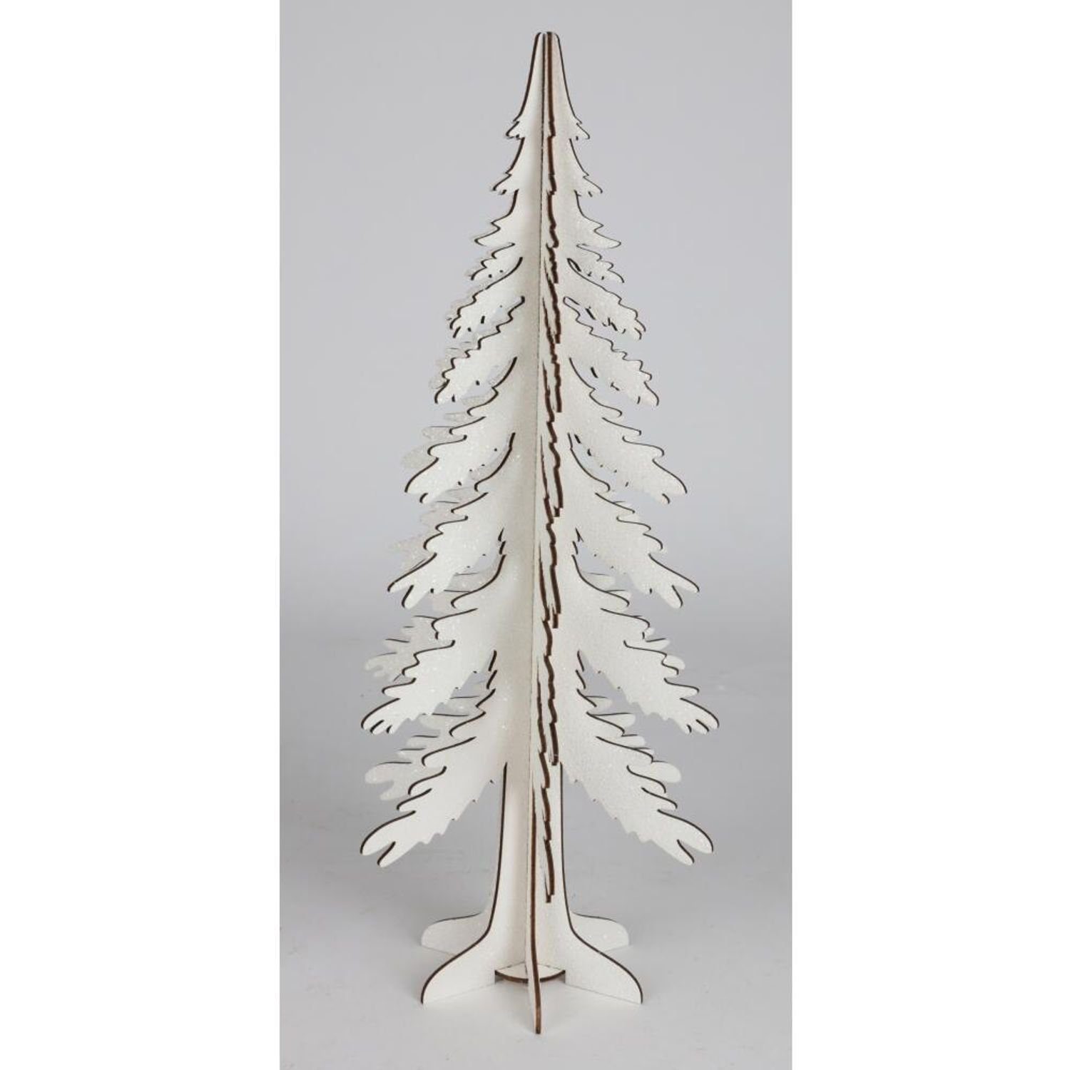 Weihnachten 12x BURI Holzdeko Advent Dekoration TANNE Dekofigur H=45cm wohne Ambiente