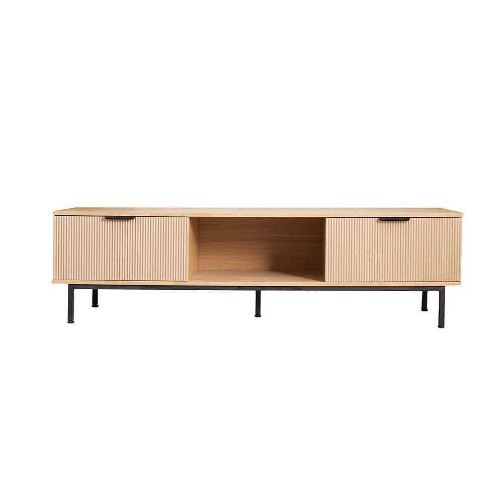 HOME DELUXE TV-Schrank NYLA Lamellenfronten, TV-Sideboard, günstig online kaufen