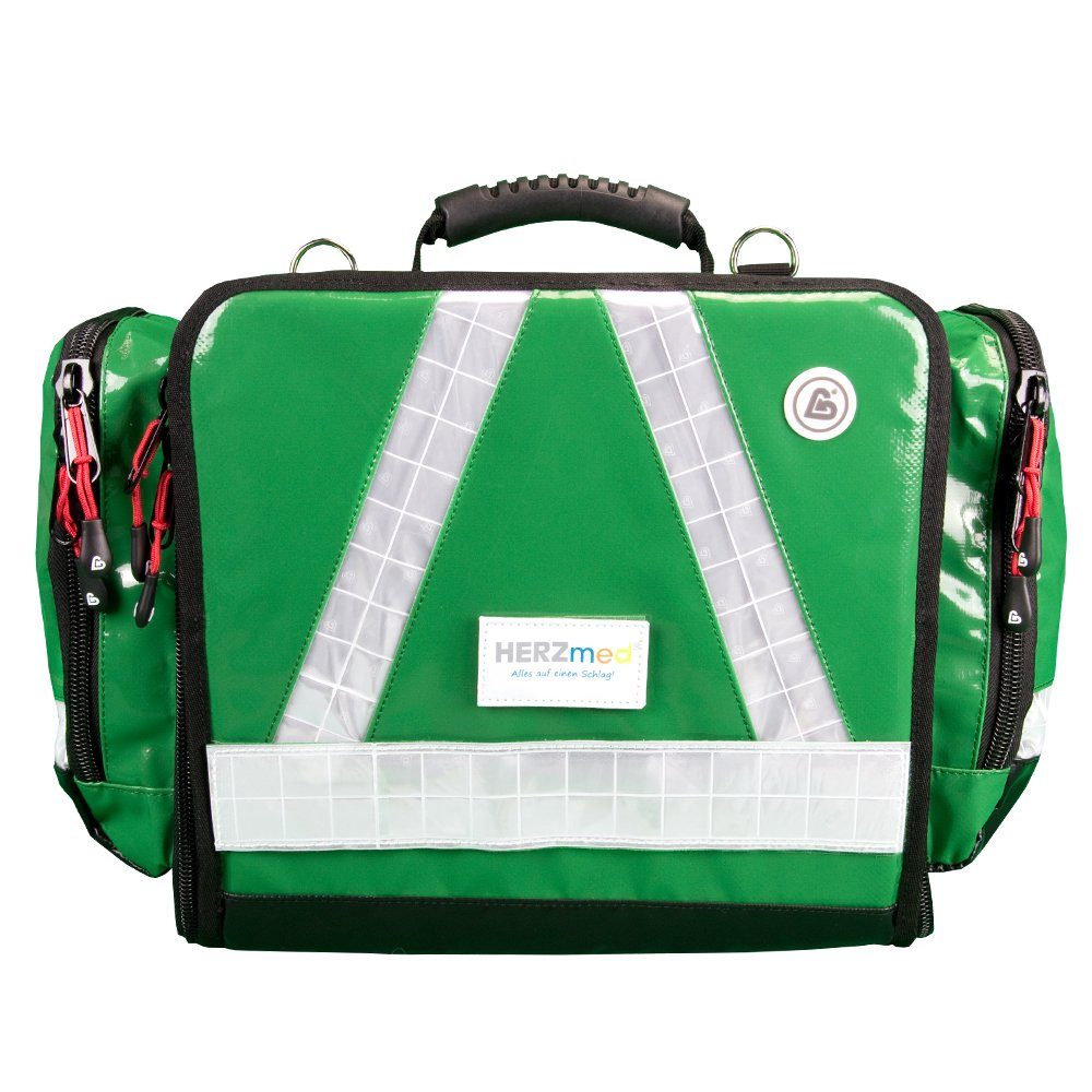 BEXAMED Arzttasche Notfalltasche FLEX GREEN PLANE 28 x 32 x 18 cm