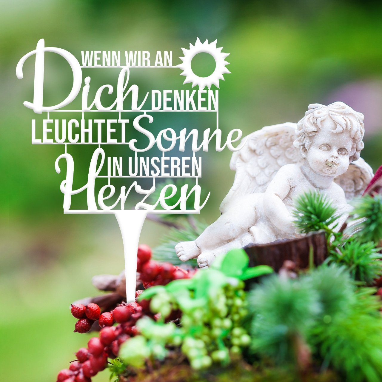 Gestecke Grabstecker Trauerschmuck Grabgesteck Grabschmuck Grabdeko, günstig online kaufen