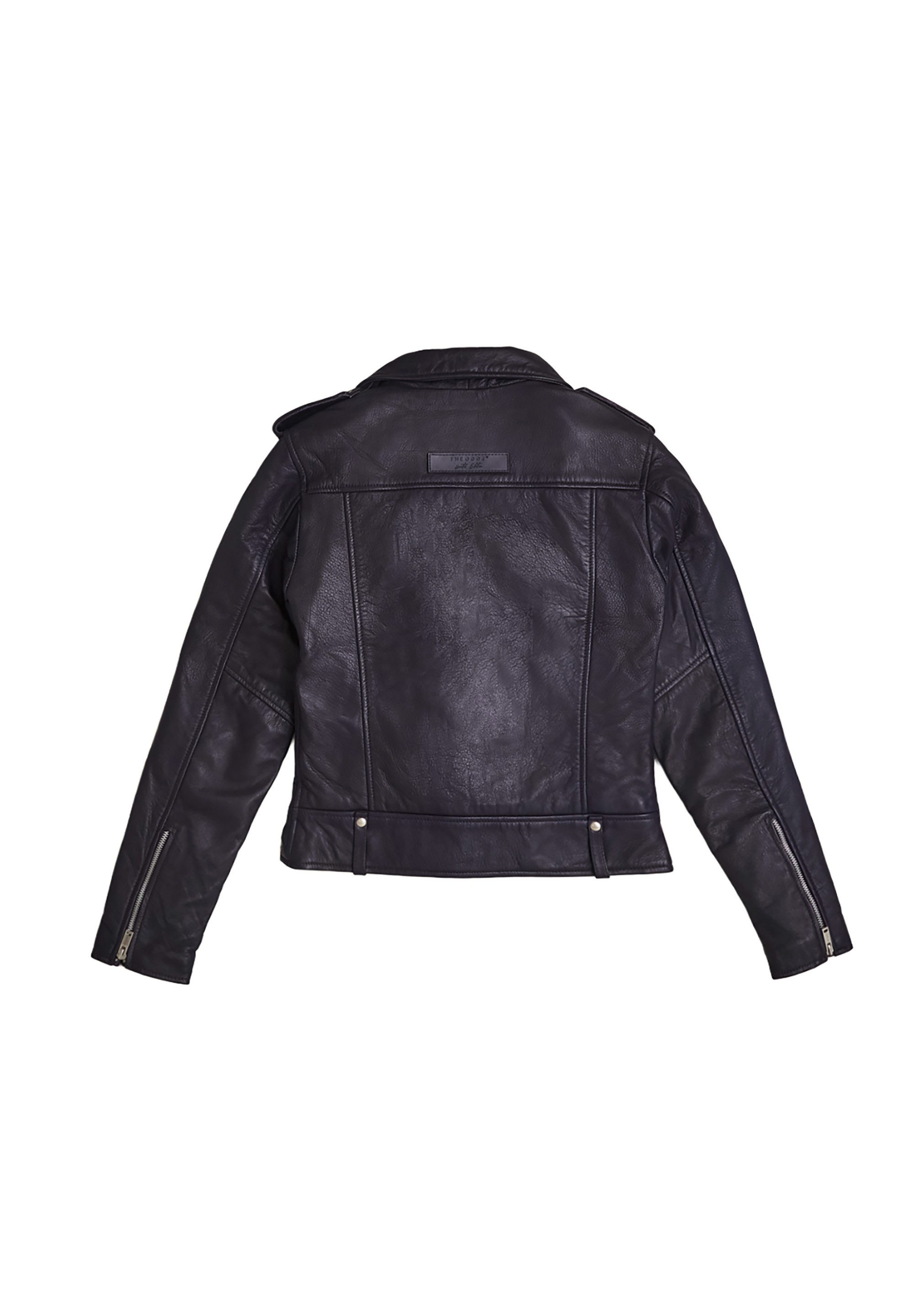 THE ODDS Lederjacke Mulberry Purple Matte Leather Jacket Women/ LMTD Edition
