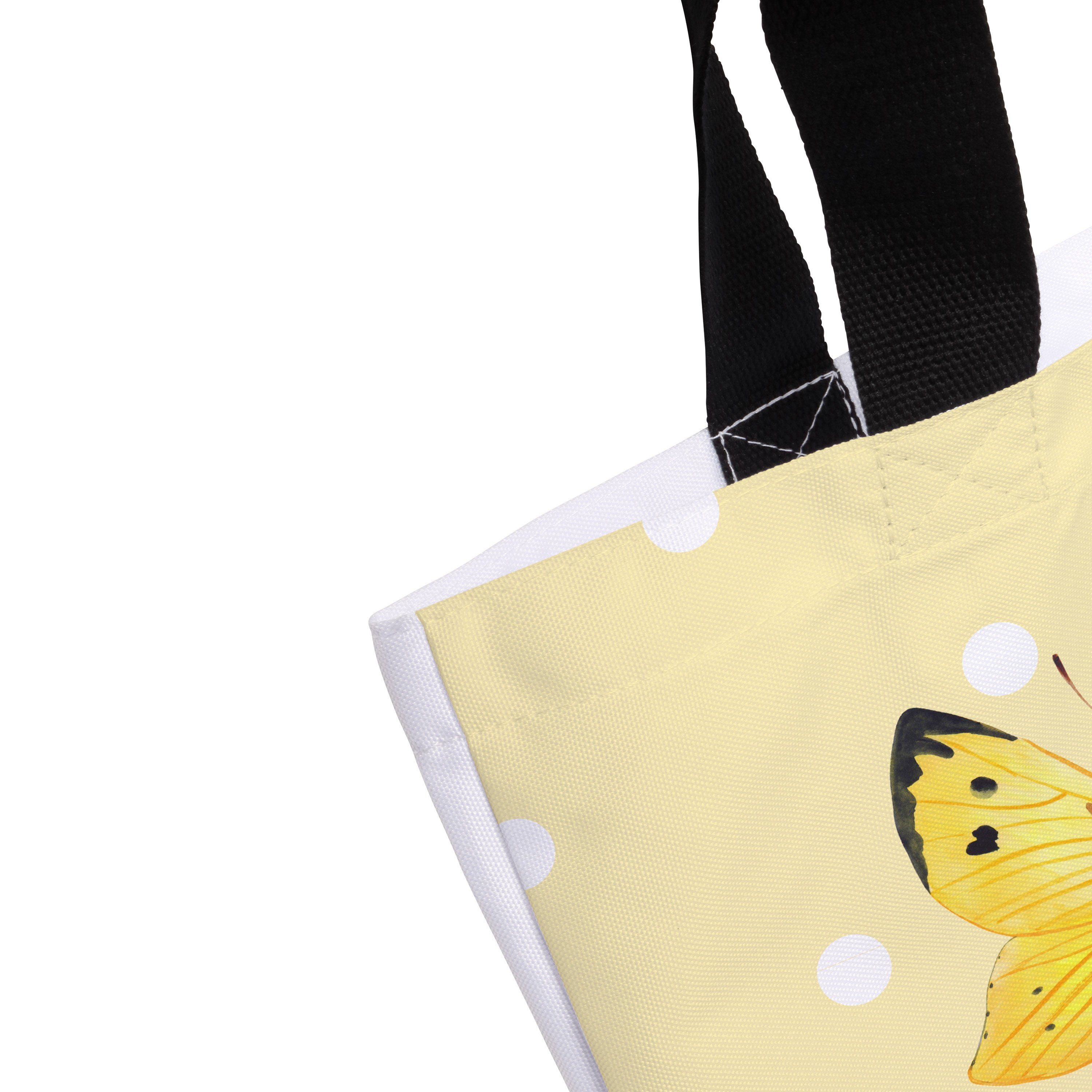 Tiere, Mrs. Mr. - Shopper - Gelb Schmetterling & Pastell Laune, Raupe Panda (1-tlg) Geschenk, & Gute H