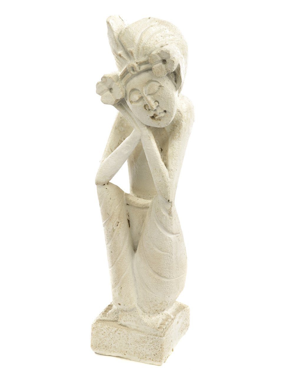 Trend Line Dekofigur TrendLine Deko Figur Hawaii 24 cm creme