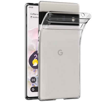CoolGadget Handyhülle Transparent Ultra Slim Case für Google Pixel 6 Pro 6,7 Zoll, Silikon Hülle Dünne Schutzhülle für Pixel 6 Pro Hülle