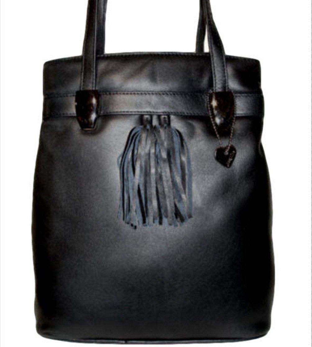Josephine Osthoff Handtasche Lissabon Rucksack schwarz