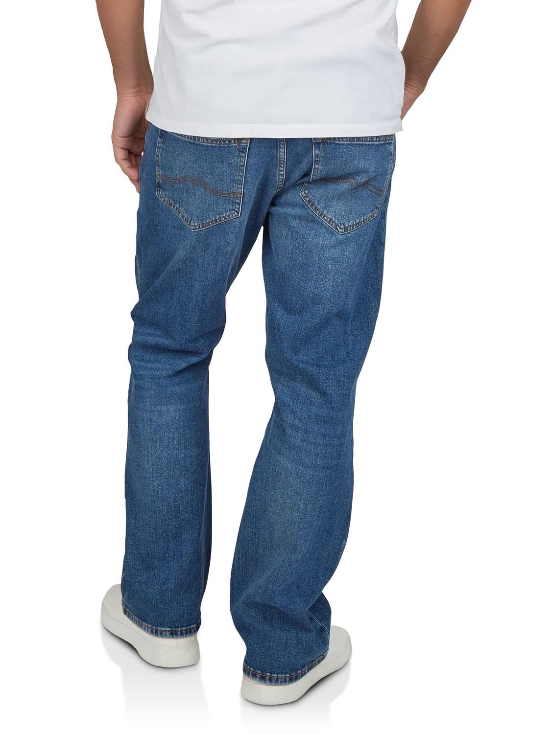 MUSTANG Bootcut-Jeans Herren Jeanshose Oregon Boot Cut Denim Hose mit Stret günstig online kaufen