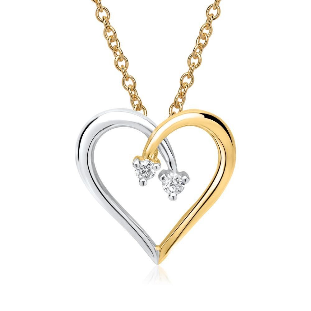 Unique Kettenanhänger Diamantanhänger ...