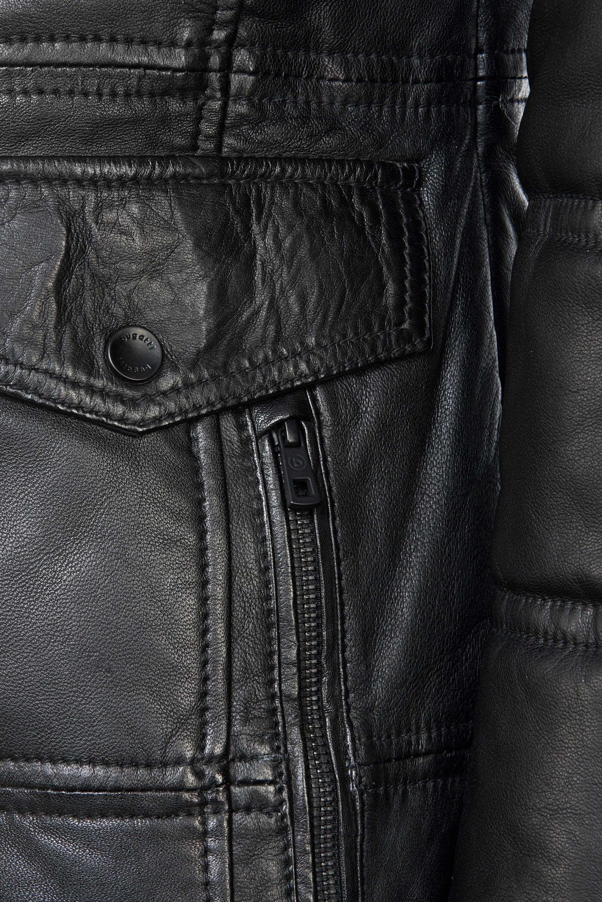 bugatti Lederjacke BUCARLO (1-St) aus hochwertigem Leder