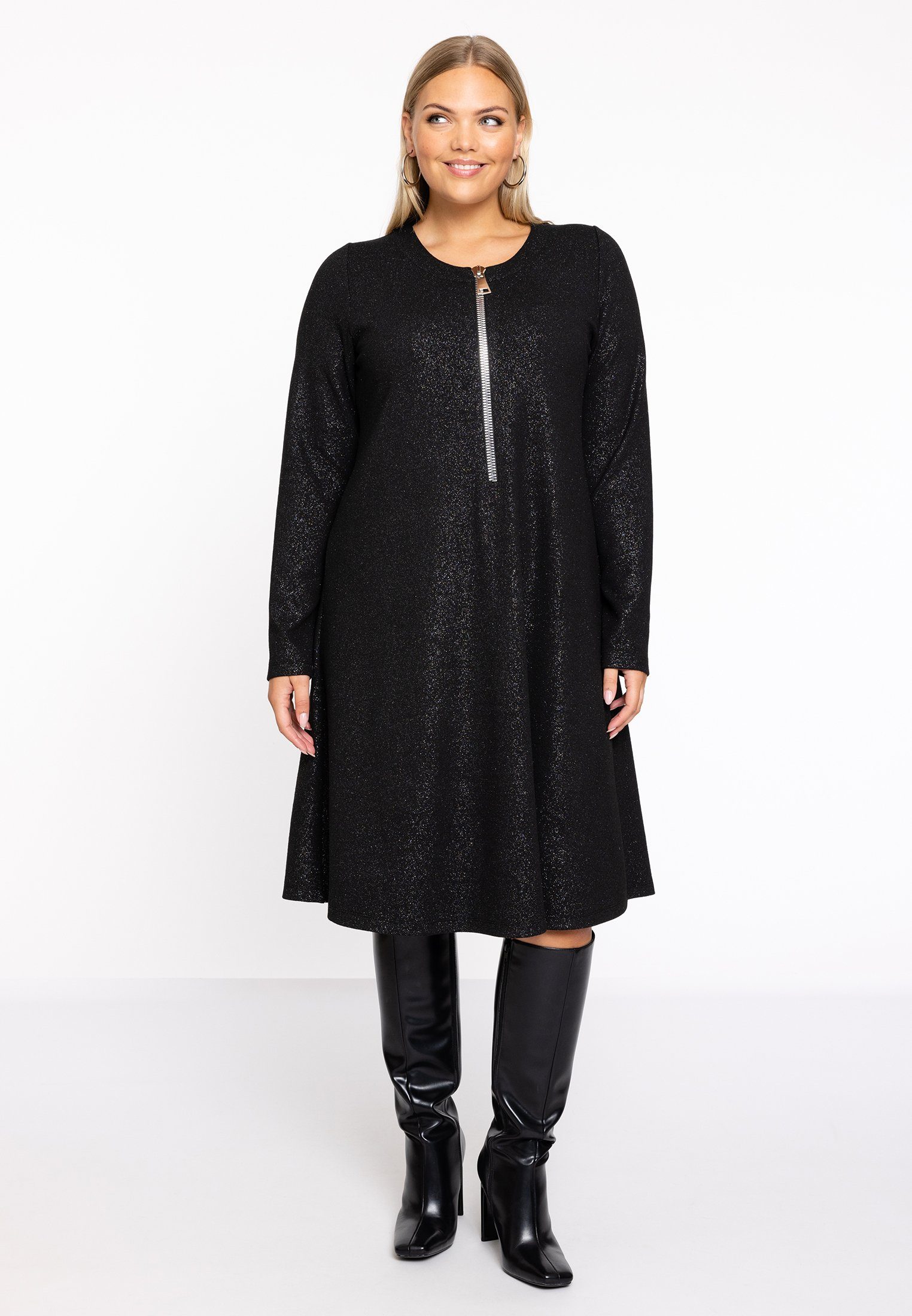 A-Linien-Kleid Damen Kleid Große Größen
