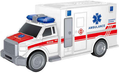 Diakakis Spielzeug-Krankenwagen »Rettungswagen City Rescue mit Licht/Soundeffekt«