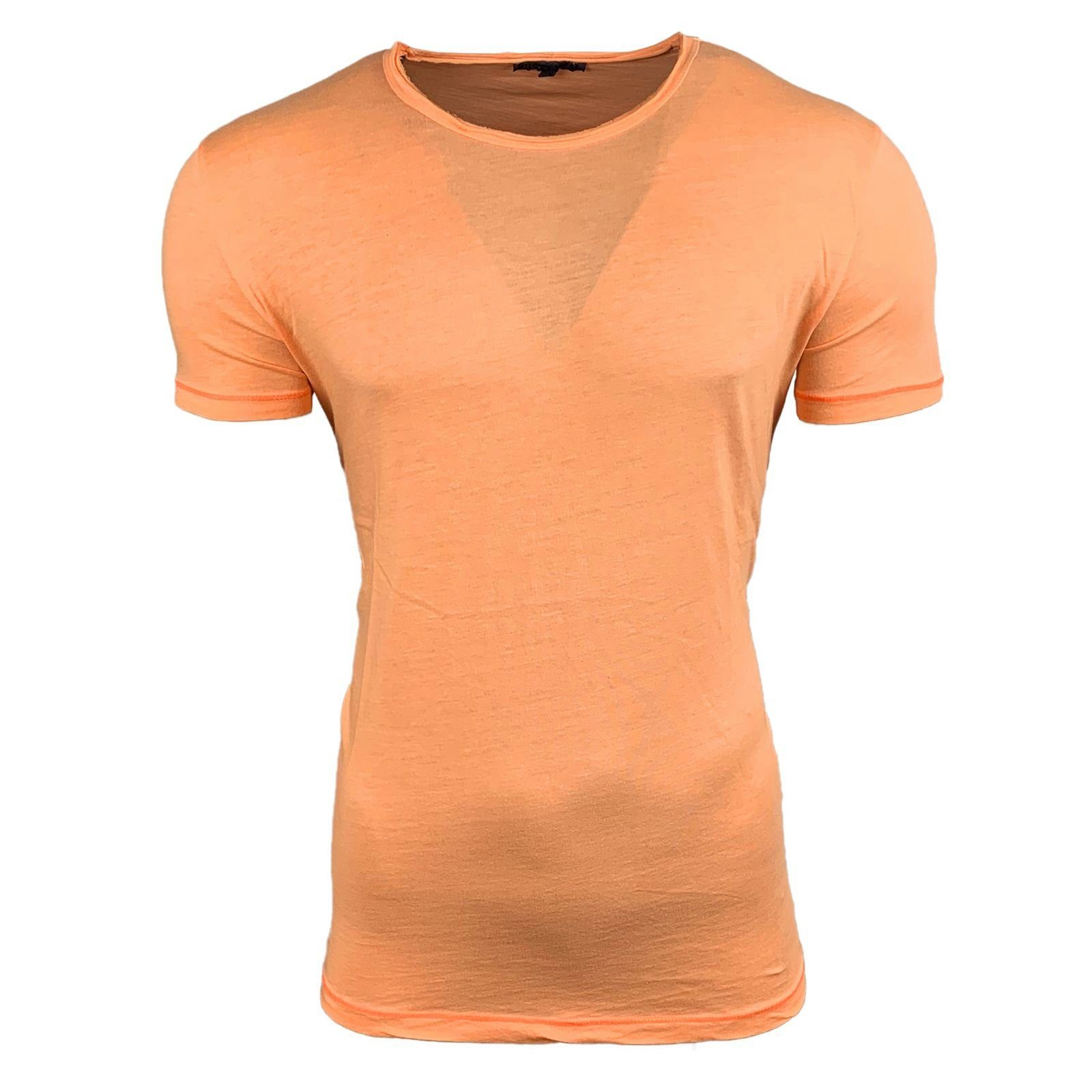 Top Qualität Rusty Neal neonorange in Design T-Shirt coolem