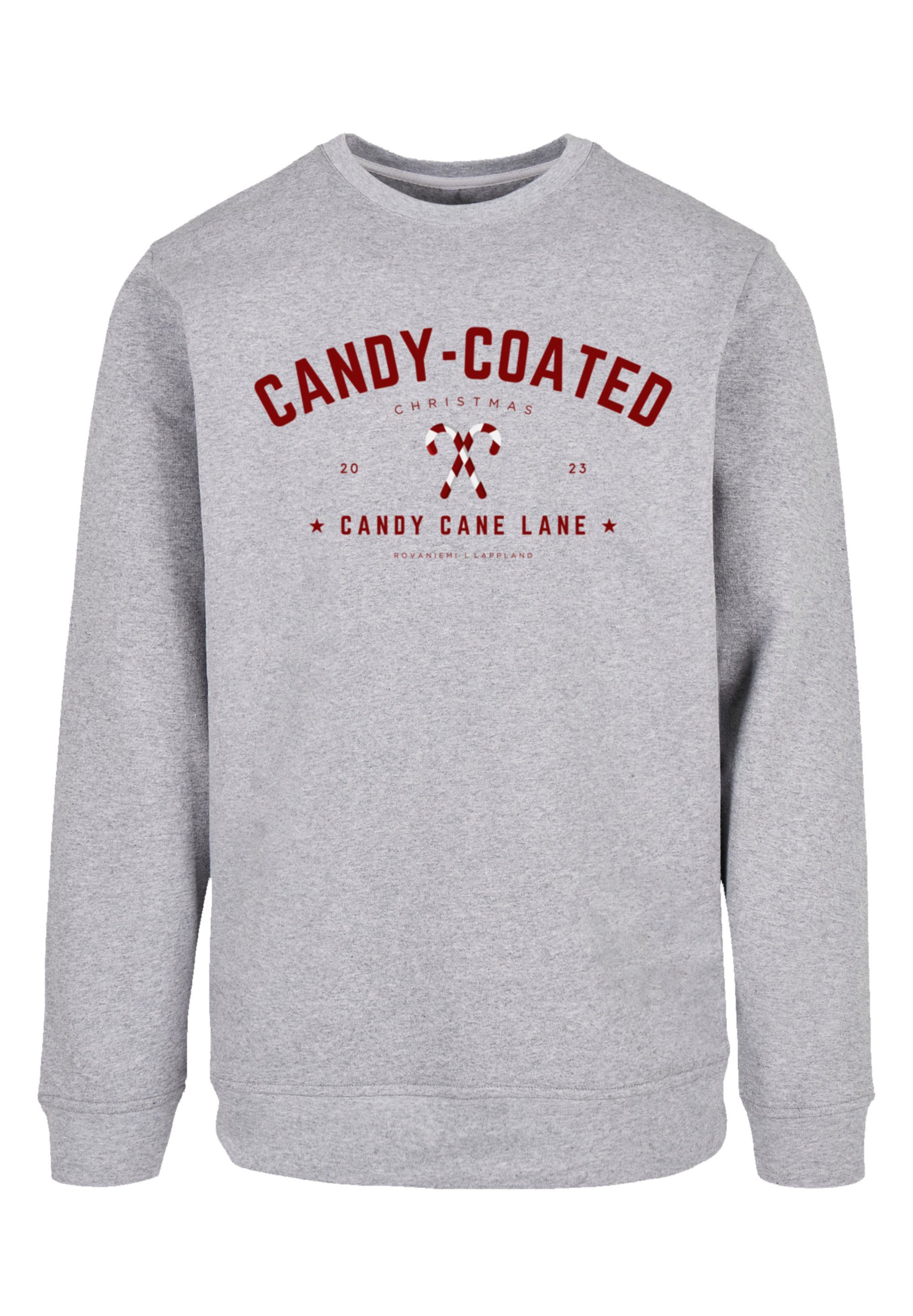 F4NT4STIC Sweatshirt Weihnachten Candy Coated Christmas Weihnachten,  Geschenk, Logo, Komfortabler Sweater mit Crewneck-Ausschnitt | Hoodies