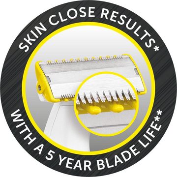 Remington Elektrorasierer Omniblade Face + Body Hybridgroomer HG3000, Aufsätze: 7, Klinge bleibt 5 Jahre scharf**, 100 % wasserdicht, Aufbewahrungstasche