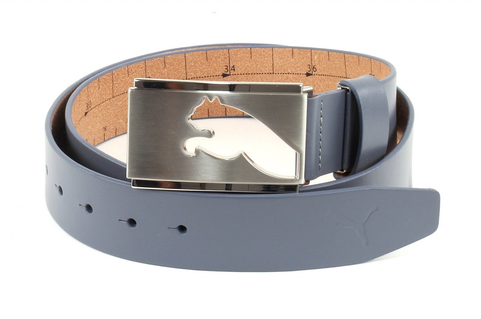 PUMA Ledergürtel CTL Fitted Belt aus echtem Leder