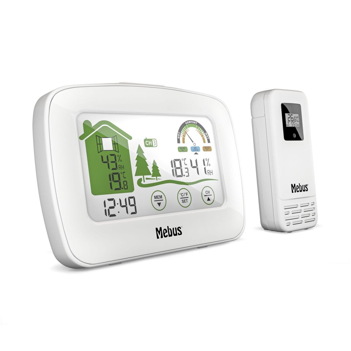 Mebus 40903 Funk-Wetterstation Wetterstation