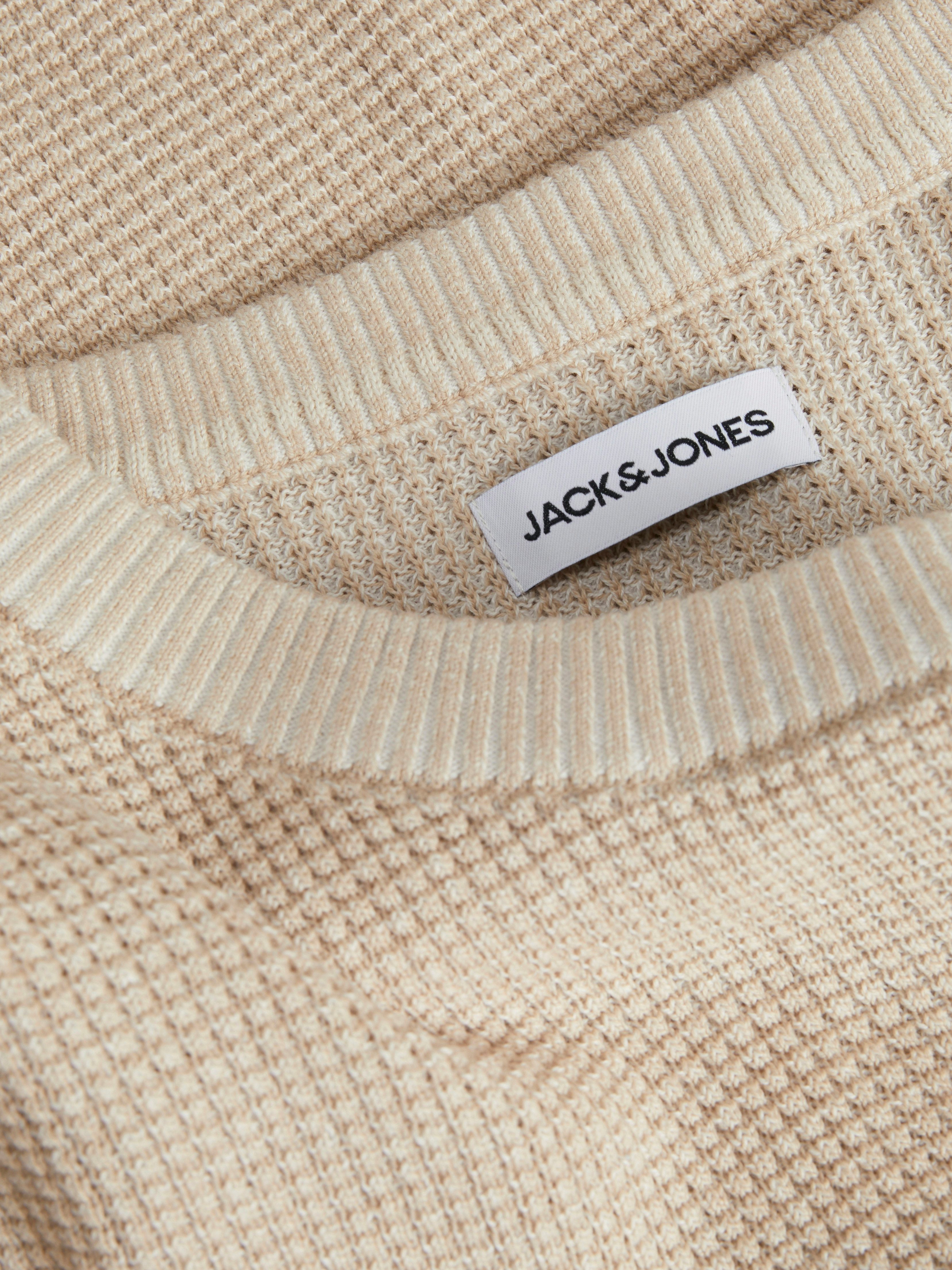 Jack & Jones Strickpullover JJWALTER KNIT RELAXED CREW NECK günstig online kaufen