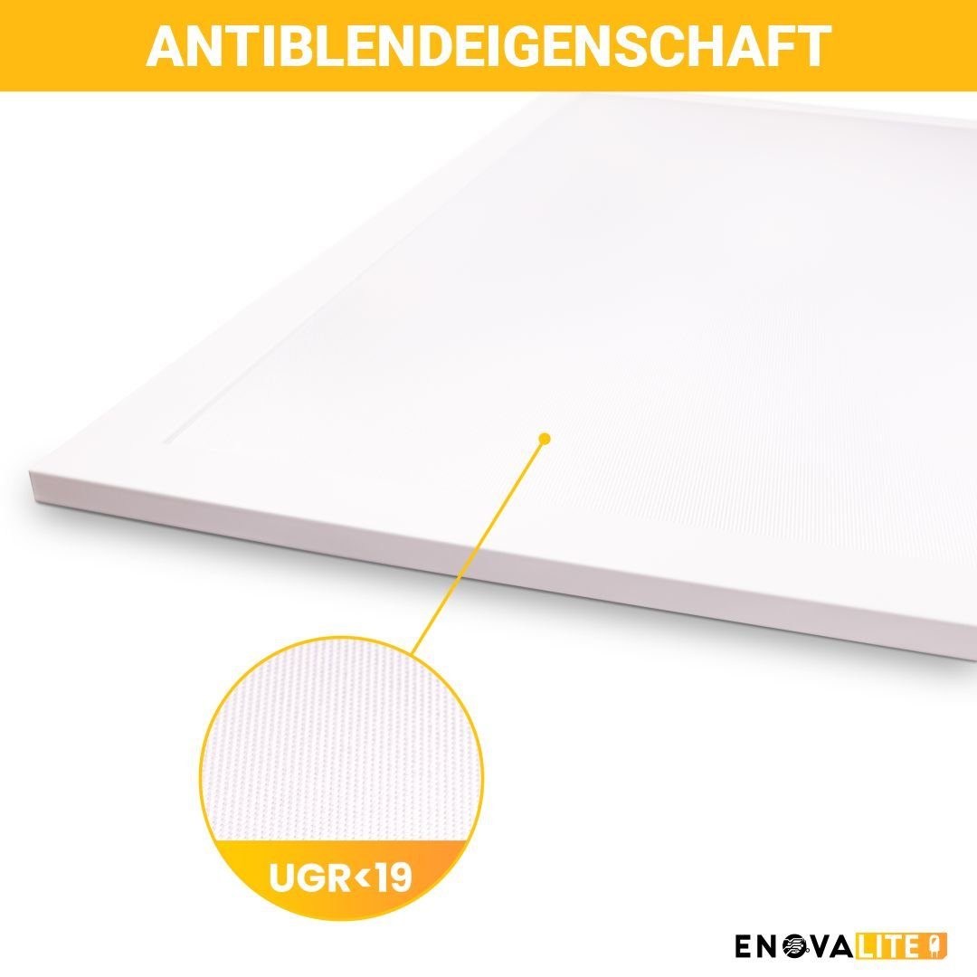 ENOVALITE LED Rasterleuchte ENOVALITE LED Panel 36 W 4000 K neutralweiß, LED fest integriert, Neutralweiß