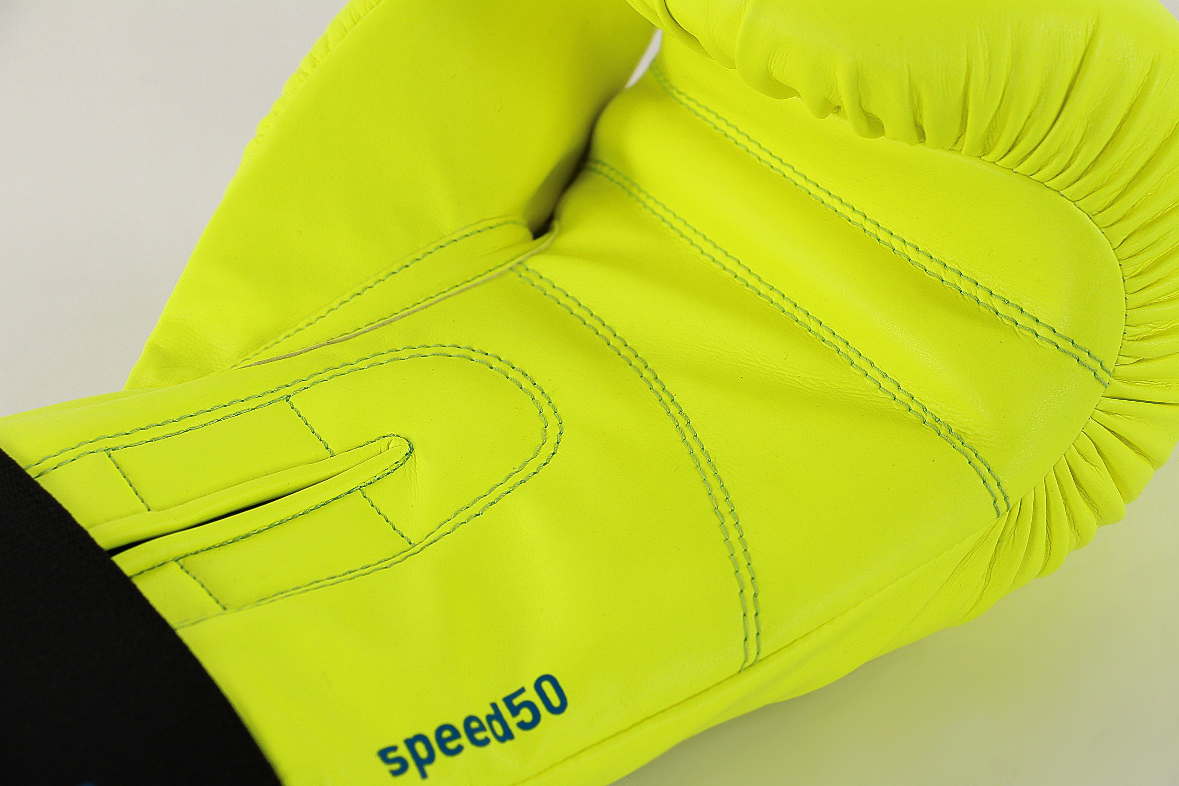 50 blau/gelb Speed Performance adidas Boxhandschuhe
