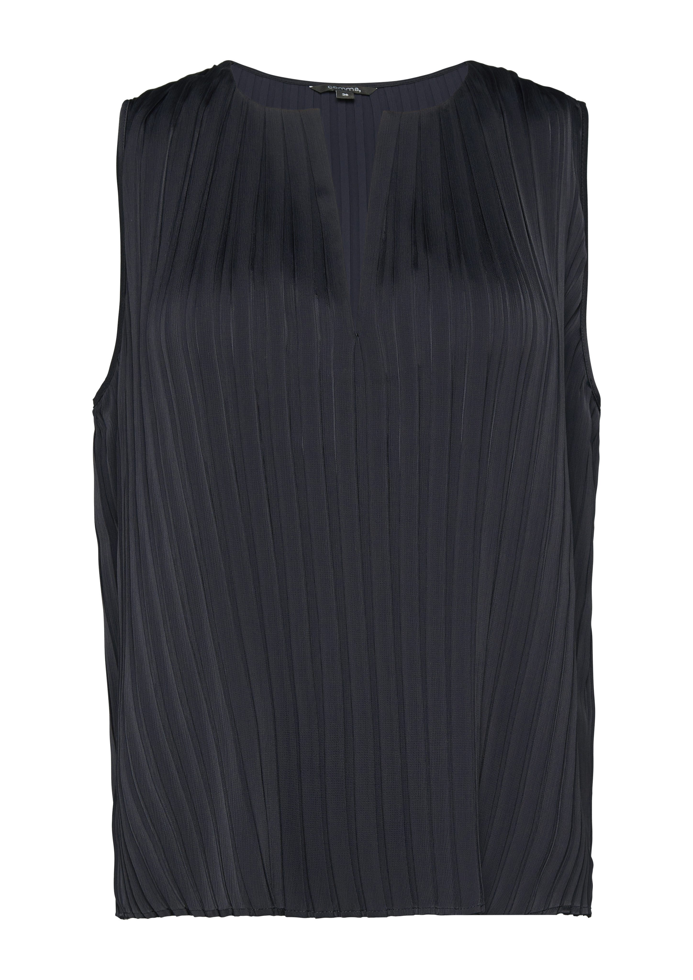 comma Blusentop mit Struktur