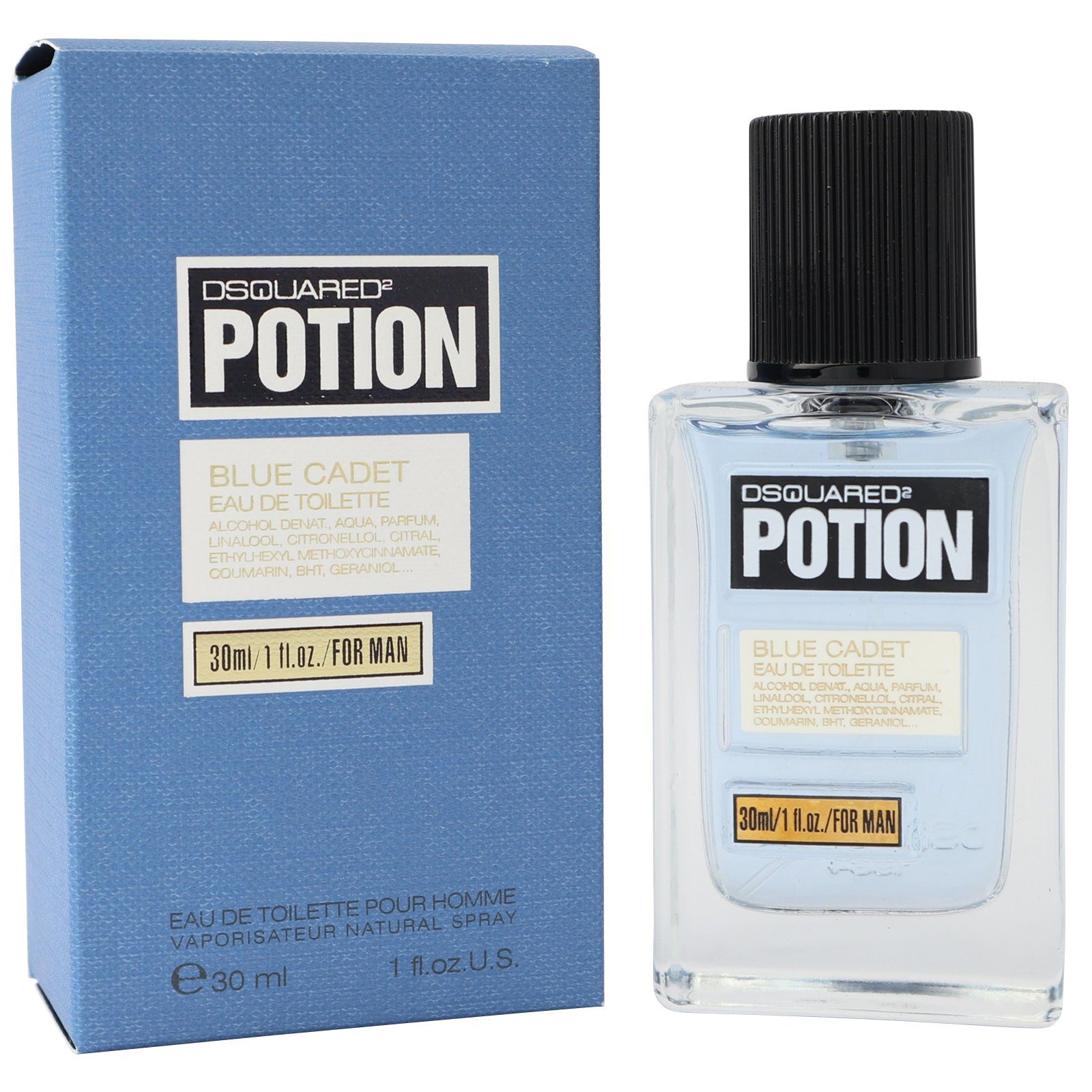 de Toilette Man Toilette Dsquared2 30 Dsquared² Potion Eau Homme Cadet ml Spray for de Blue Eau