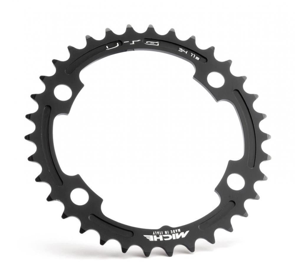 Kettenschaltung Miche Kettenblatt Super11 UTG Shimano für 105 5800 außen 50Z schwarz
