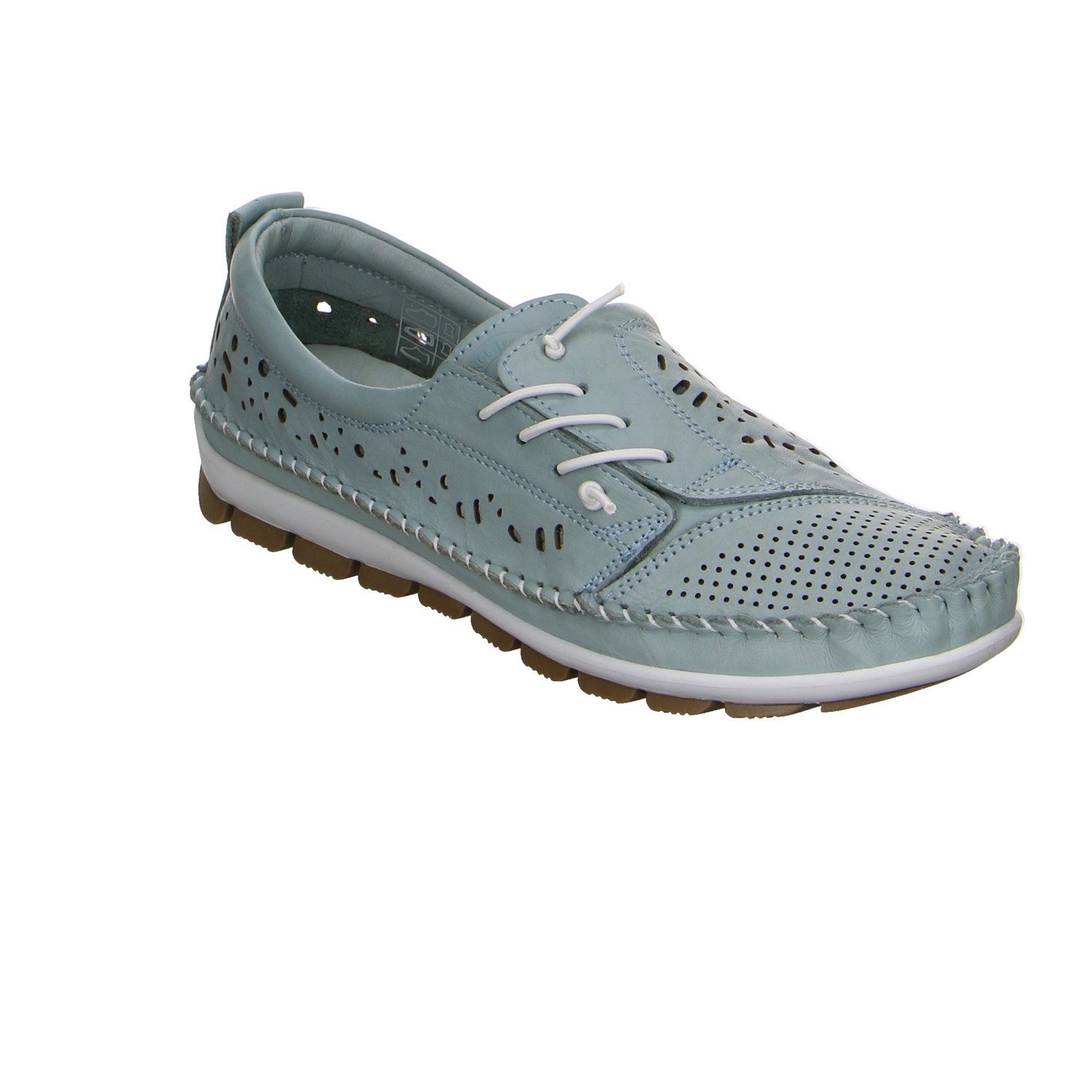 Gemini Gemini 343861 01 800 Leder Slipper blau Slipper