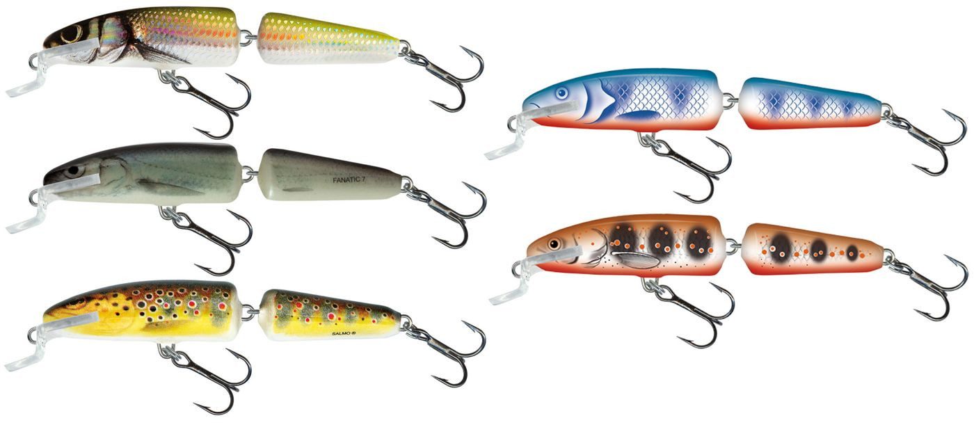 Kunstköder Salmo Fanatic 7cm 5g Floating - Wobbler