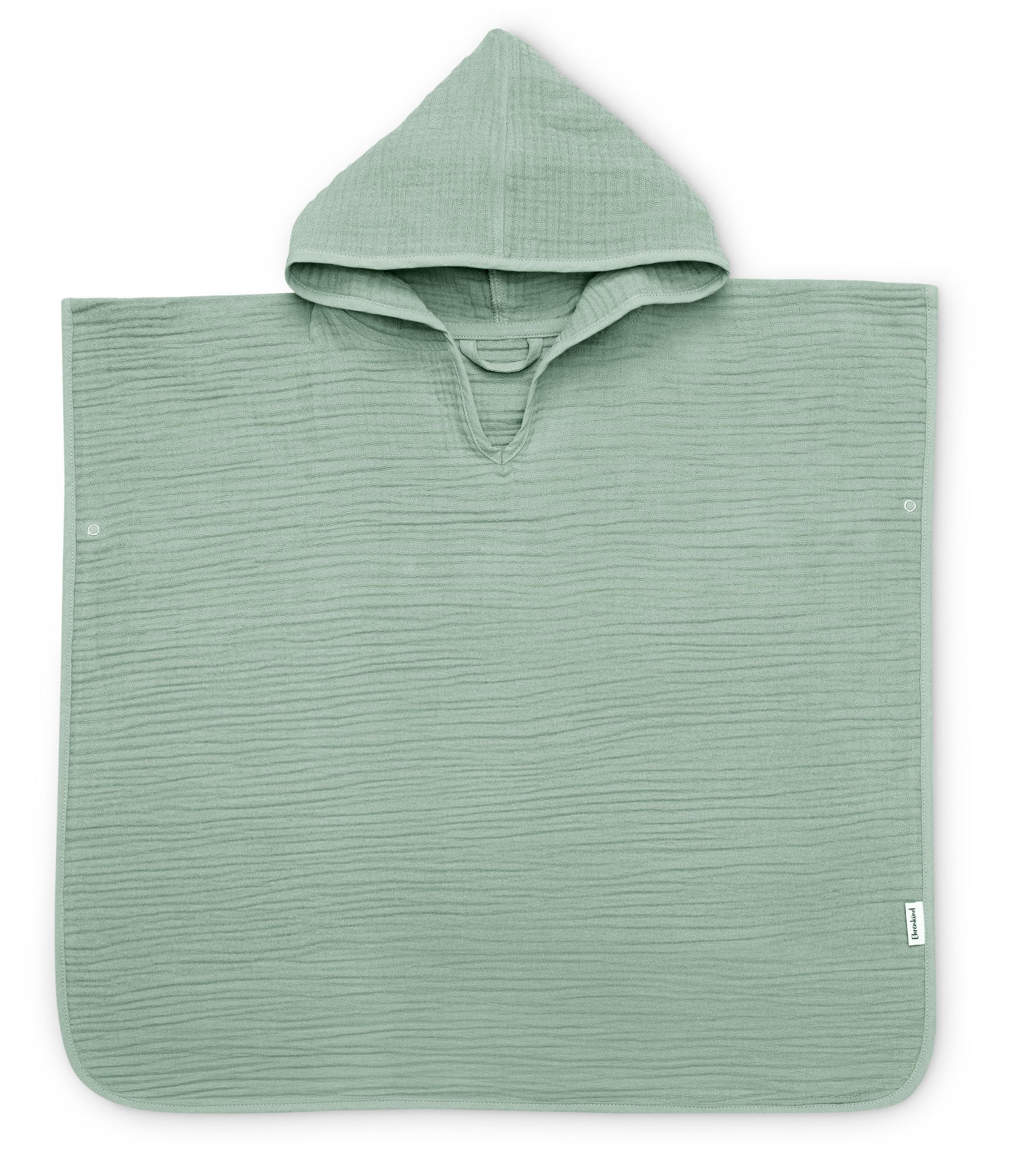 Ehrenkind Badeponcho Musselin, aus sanfter Bio-Baumwolle, 4-lagiges Musselin-Gewebe