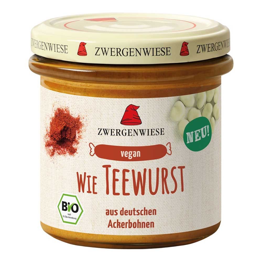Zwergenwiese Herzhafter Brotaufstrich Aufstrich - Wie Teewurst 140g