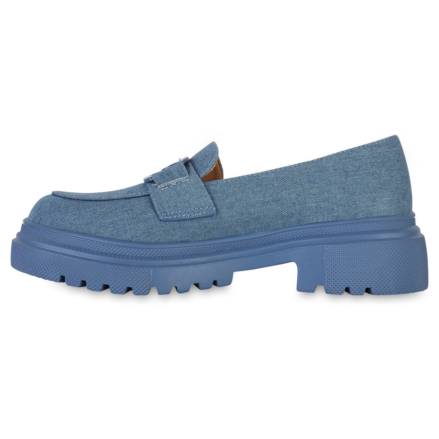 VAN HILL 841544 Outdoorschuh Damen Plateauschuhe Halbschuhe Slippers Profil günstig online kaufen