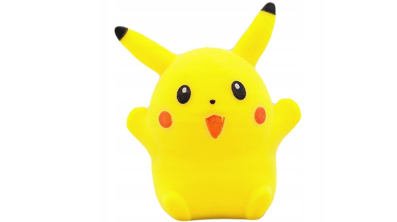 Festivalartikel Spielfigur Pikachu Squishy: Antistress-Spielzeug für Kinder und Erwachsene, (1-tlg)