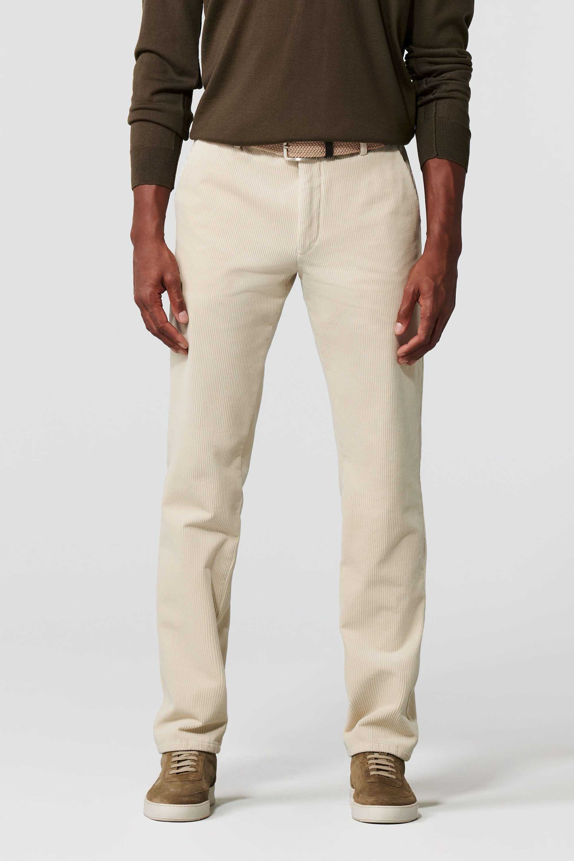 MEYER Chinos Bonn Superstretch Premium Cord Chino
