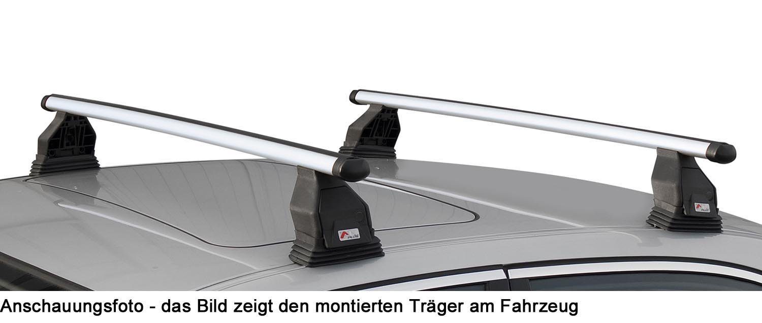 VDP Dachträger (paßt für Citroen Jumpy (Kastenwagen) bis 2006), kompatibel mit Citroen Jumpy (Kastenwagen) bis 2006 Dachträger Menabo Tema Aluminium