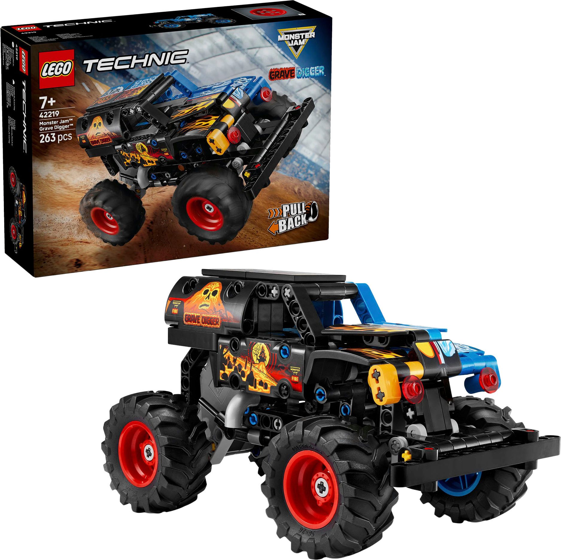 LEGO® Monster Jam Grave Digger Feuer und Eis (42219), LEGO Technic Konstruk günstig online kaufen