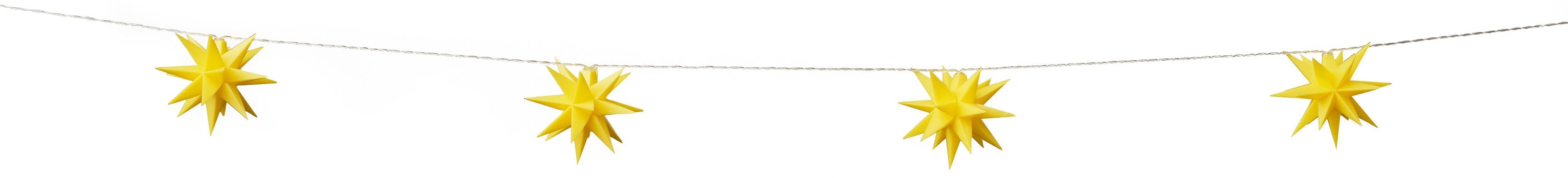 IC Winterworld LED-Lichterkette Weihnachtsdeko aussen, 10-flammig, Sterne m günstig online kaufen