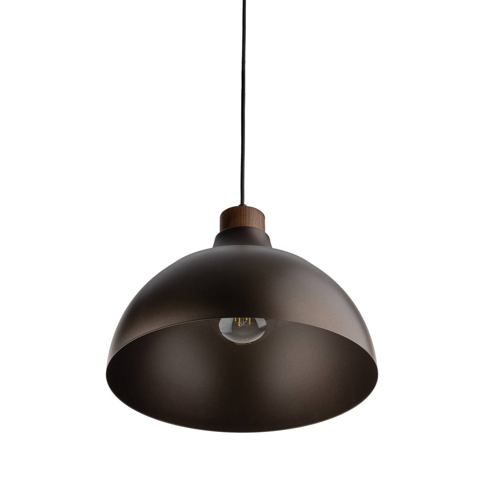 Envostar Hängeleuchte Kaitt, Metall, Braun IP20, 1 x 15 W LED