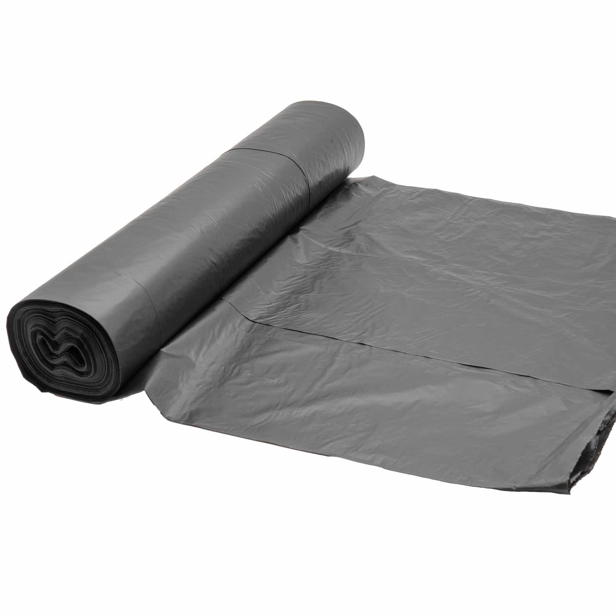 DEISS PREMIUM PLUS Schwerlast-Müllsäcke 120 L, 25 Stück Auf Rolle – Reißfest, Flüssigkeitsdicht, Aus Recyceltem Material, 700x1100 Mm, Blau